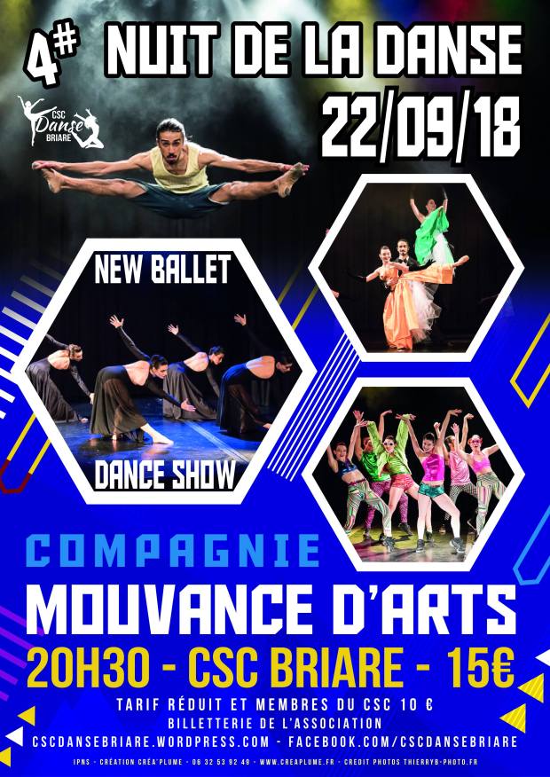 CSC Danse Briare Nuit de la Danse 2018